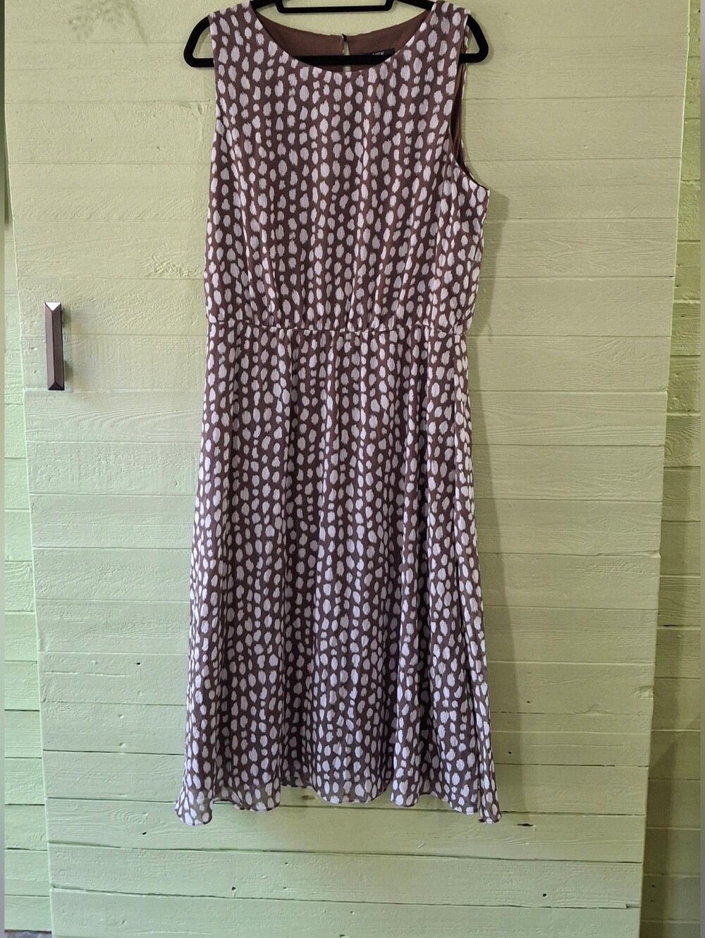 Womens Earthy Boho Cottagecore Retro Chic Msk Dress Size 18.